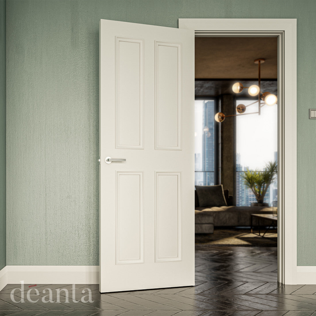 Rochester White Primed internal door life