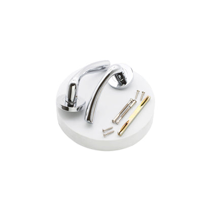 Zofie Lever Door Handle Polished Chrome