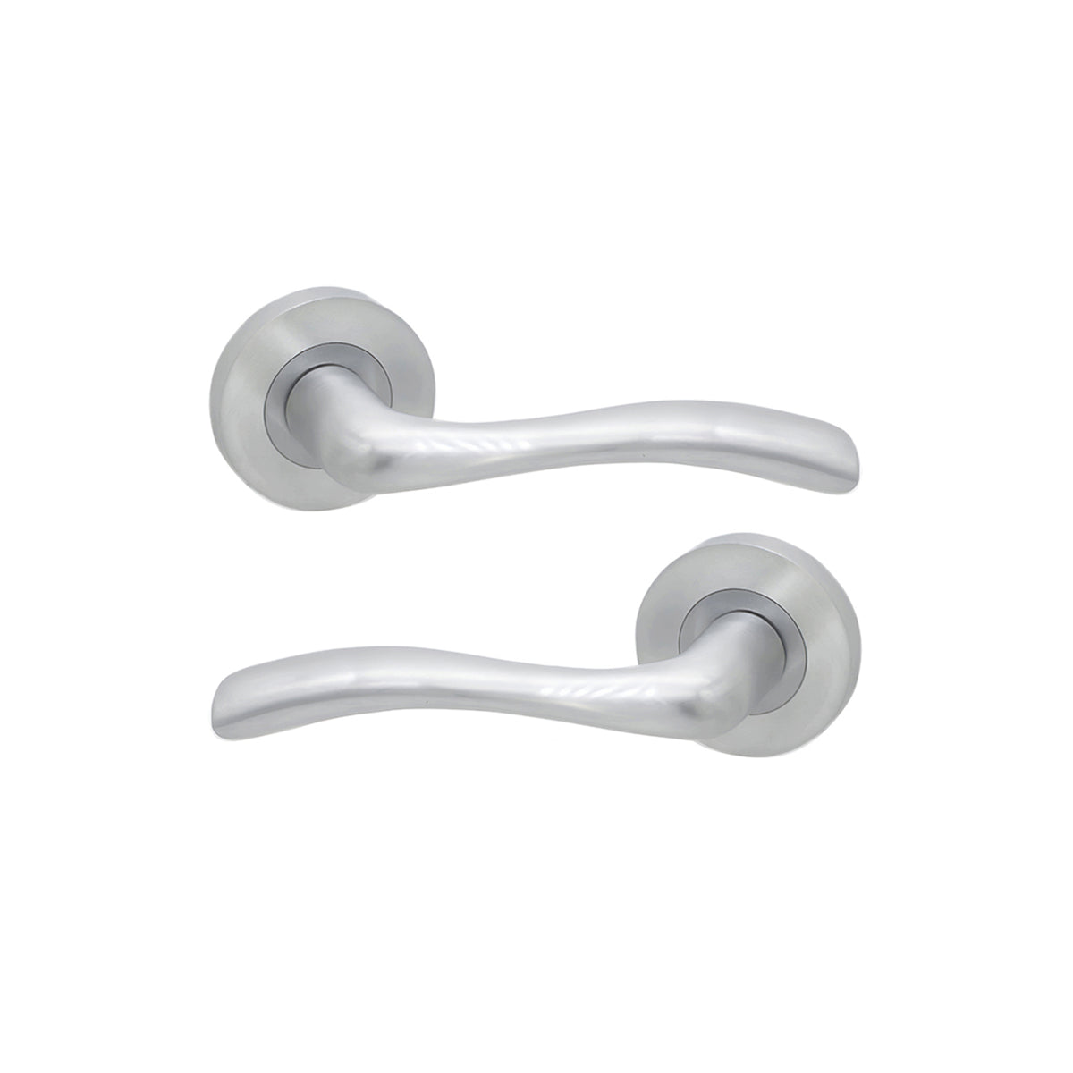 Zofie Lever Door Handle Satin Chrome