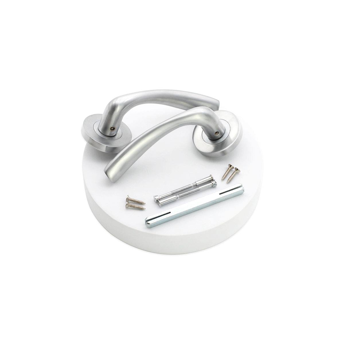 Zofie Lever Door Handle Satin Chrome