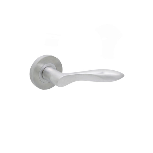 Pearle Lever Door Handle Satin Chrome