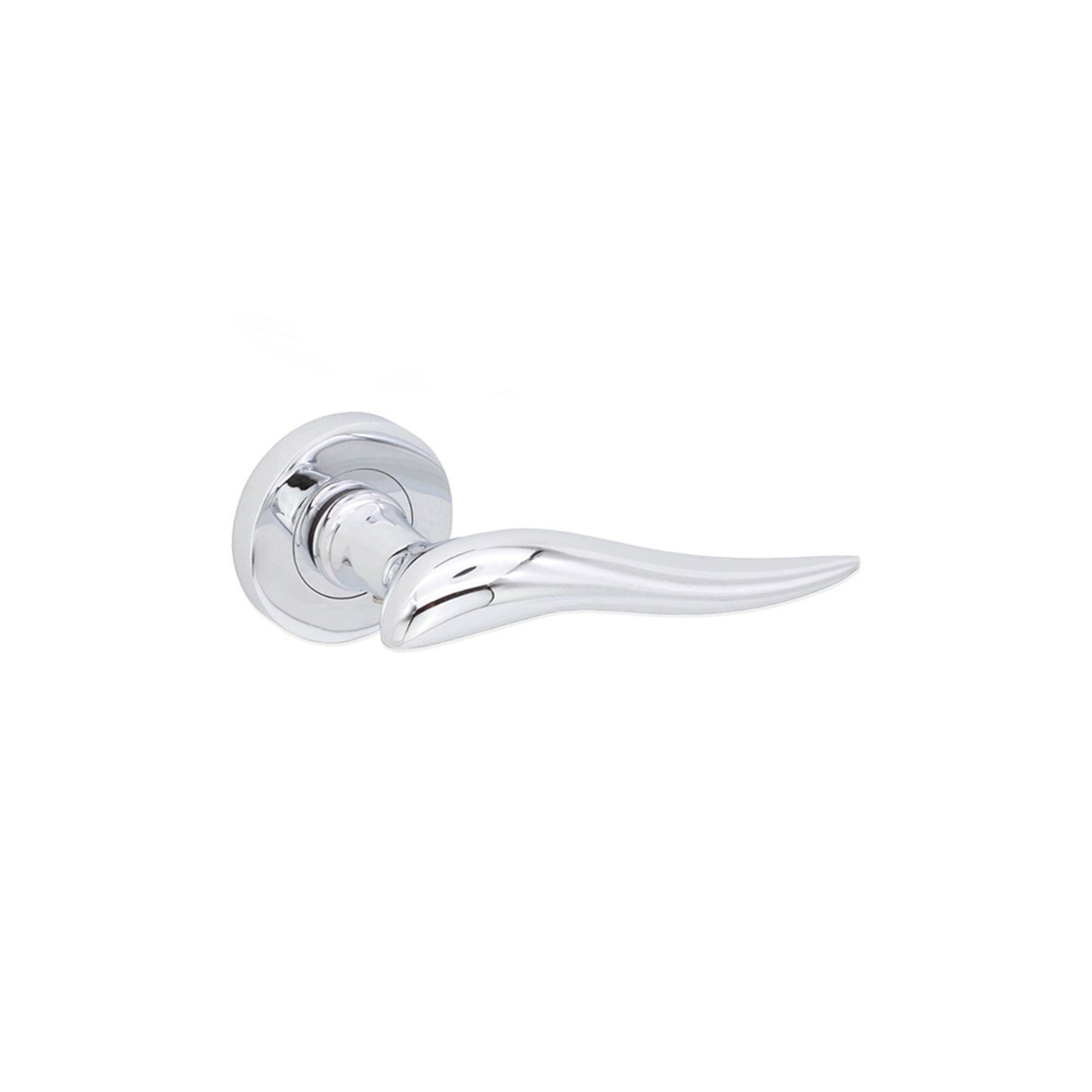 Flavia Lever Door Handle Polished Chrome