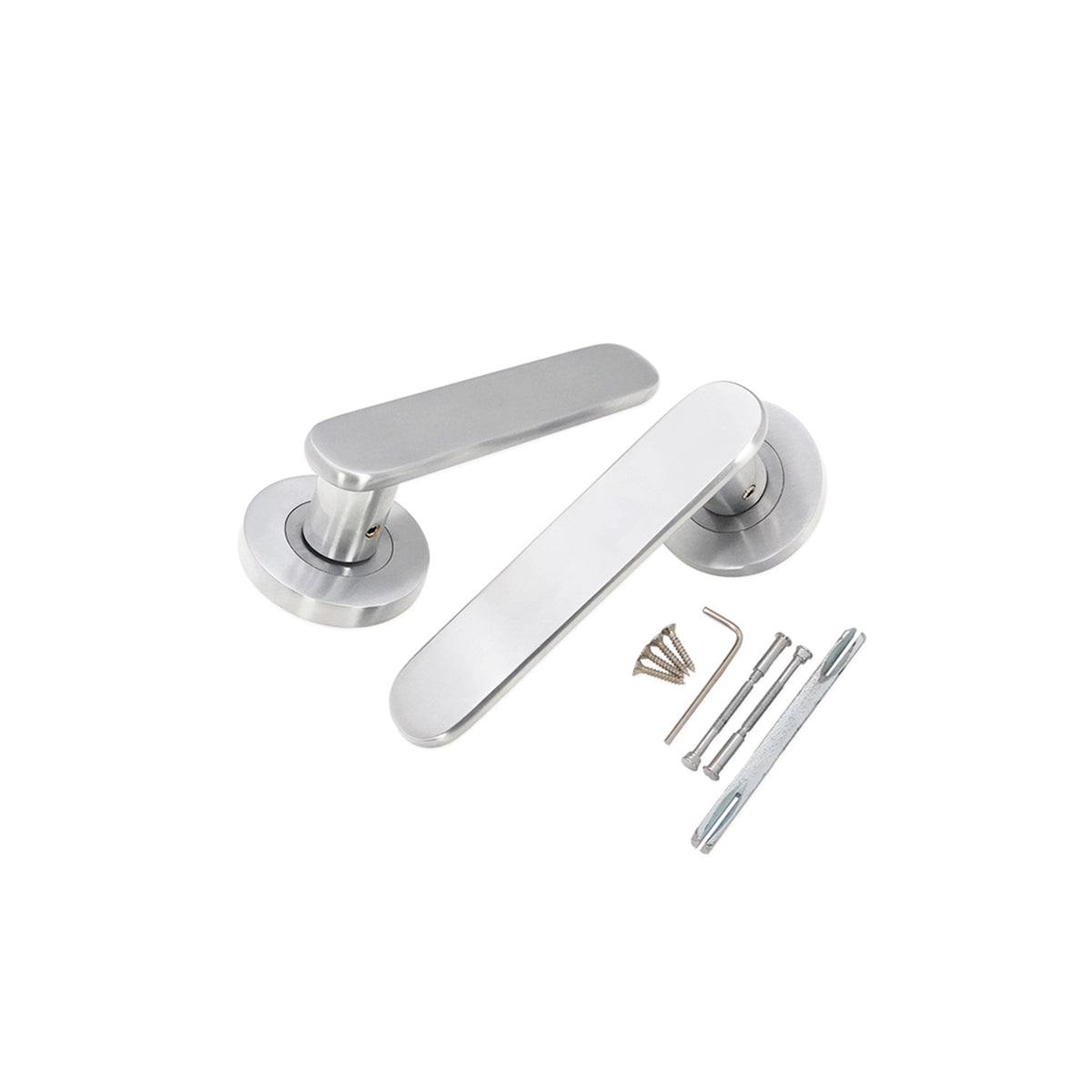 Skyla Lever Door Handle Satin Chrome
