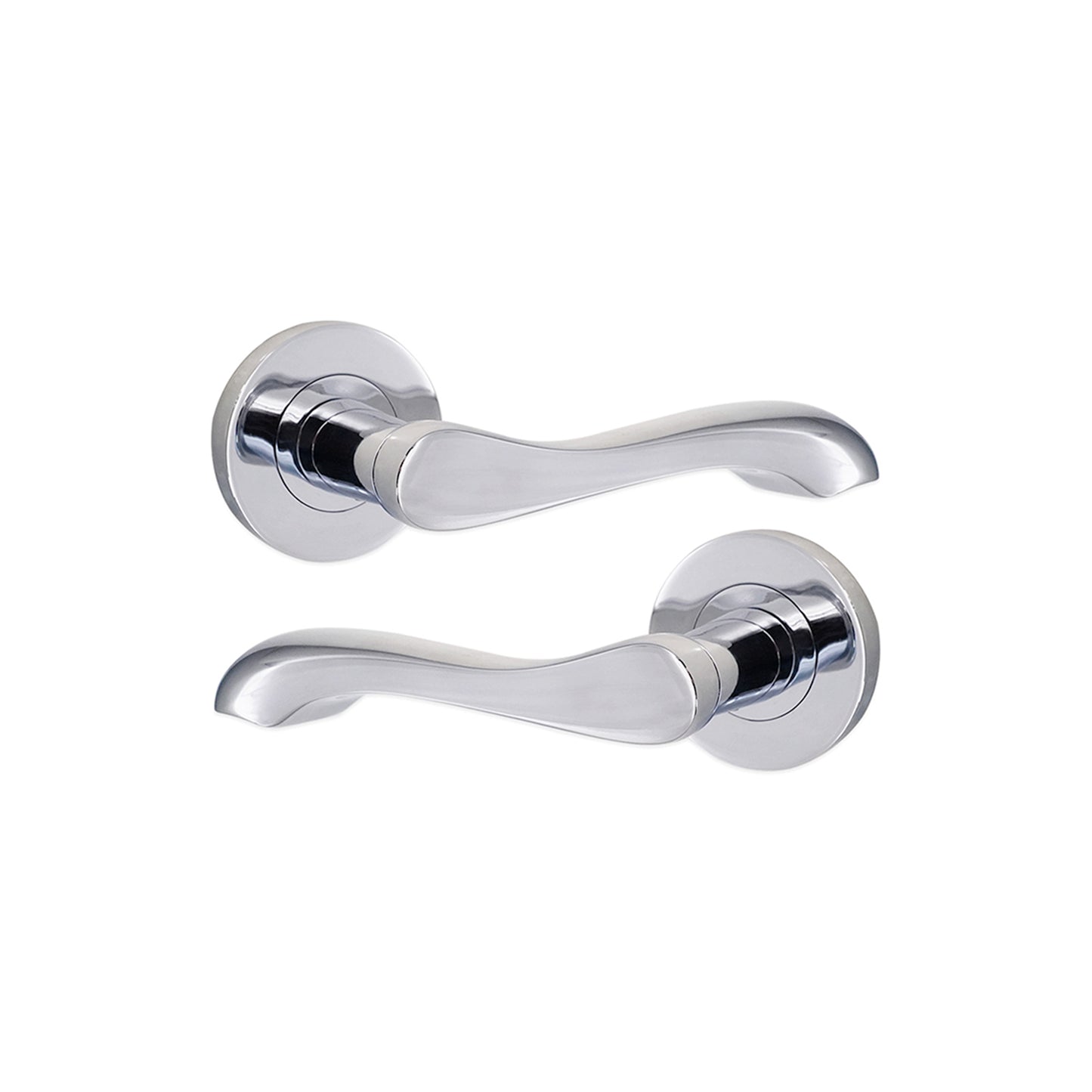 Camila Lever Door Handle Polished Chrome