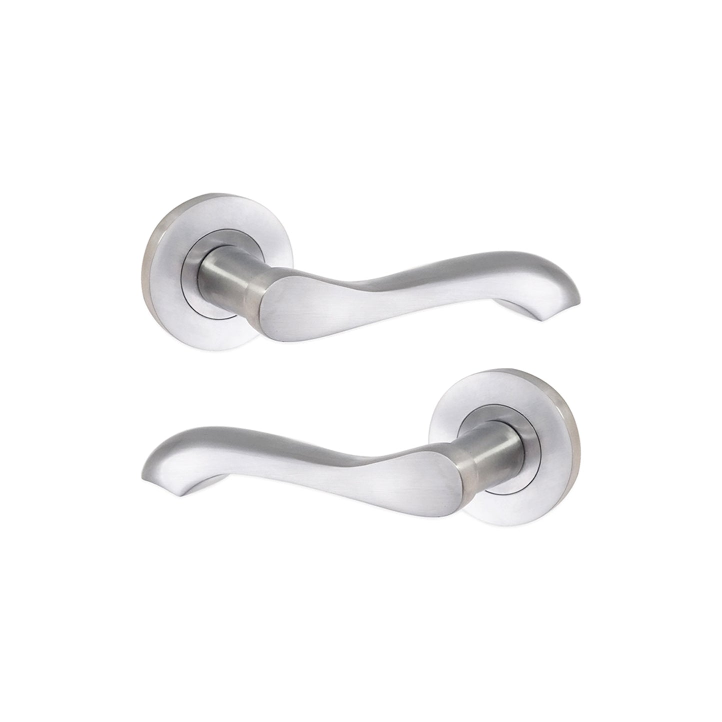 Camila Lever Door Handle Satin Chrome