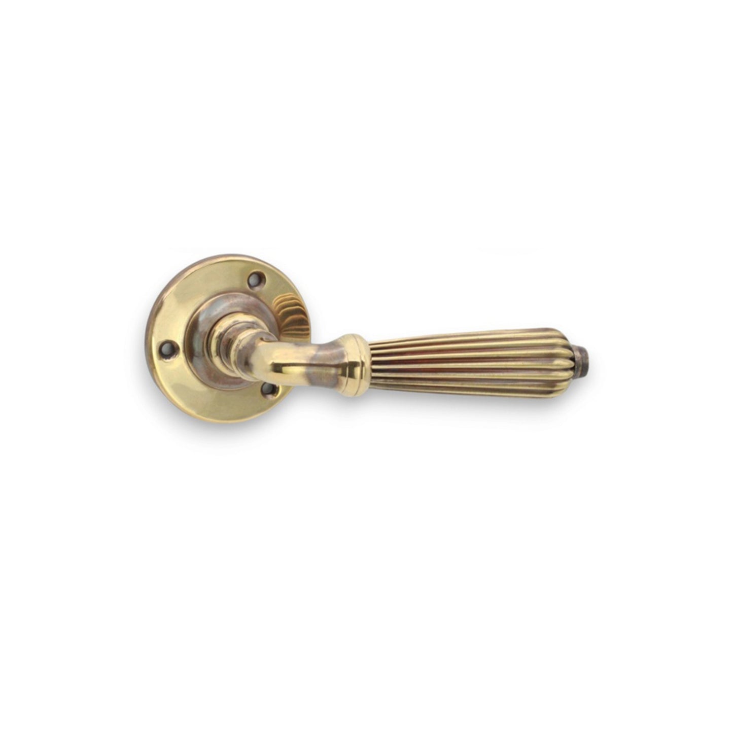 Regency Lever Door Handle Aged Brass