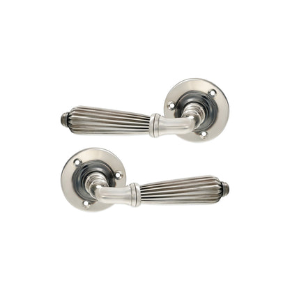 Regency Lever Door Handle Aged Nickel