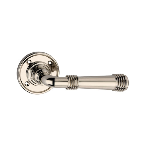 Beehive Lever on Rose Polished Nickel