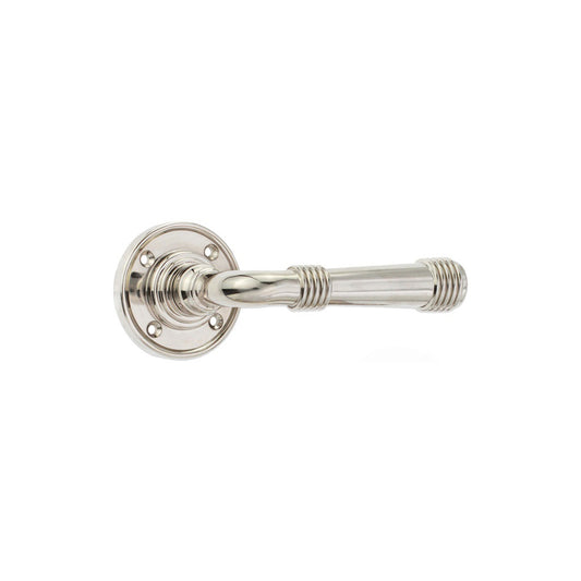 Beehive Lever on Rose Polished Nickel