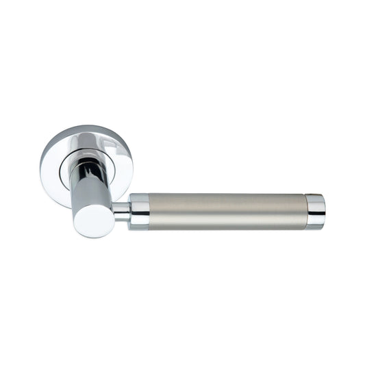 Zest Lever Door Handle Dual Tone