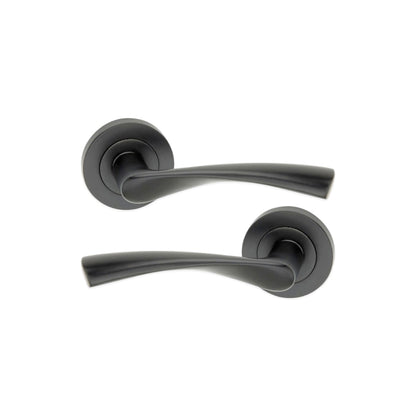 Mercury Lever Door Handle Matt Black