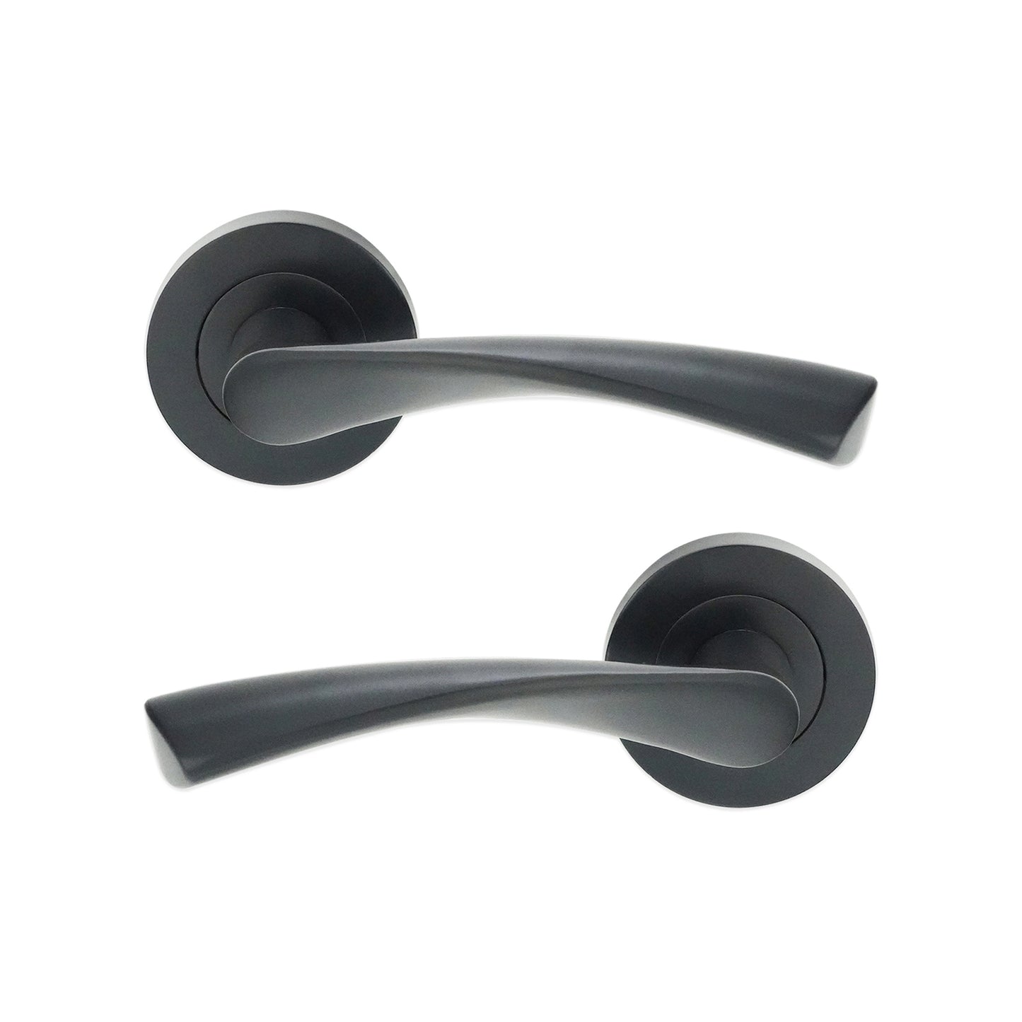 Mercury Lever Door Handle Gunmetal Grey