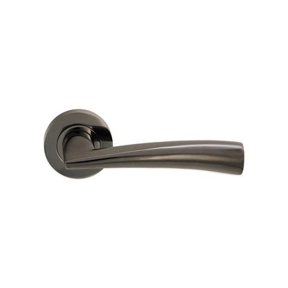 Leygo Lever Door Handle Black Nickel
