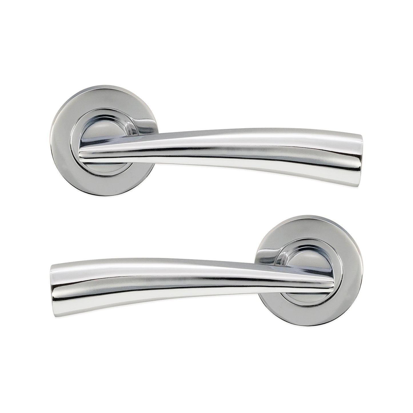 Leygo Lever Door Handle Polished Chrome