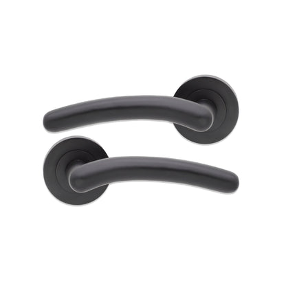 Taurus Lever Door Handle Matt Black