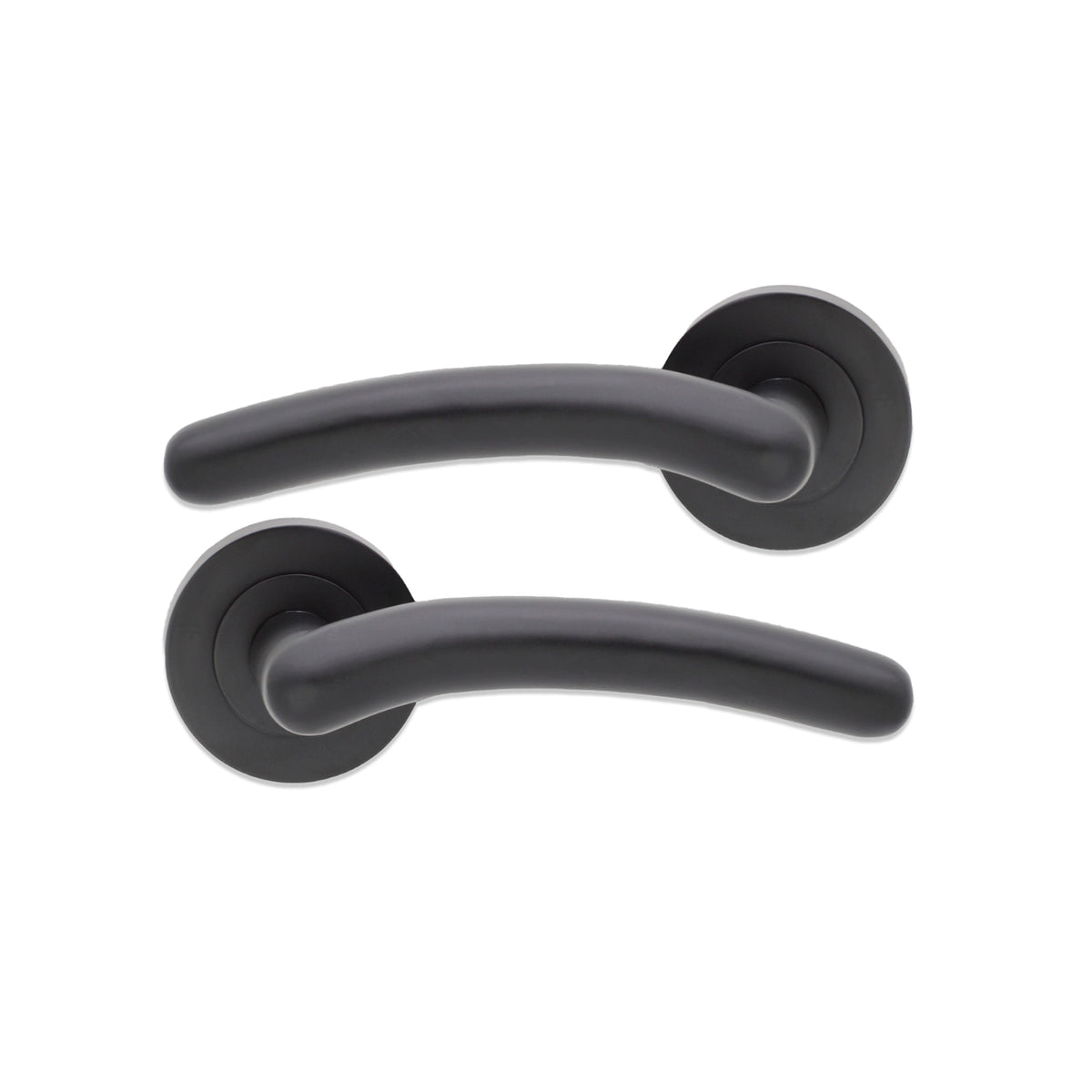 Taurus Lever Door Handle Matt Black