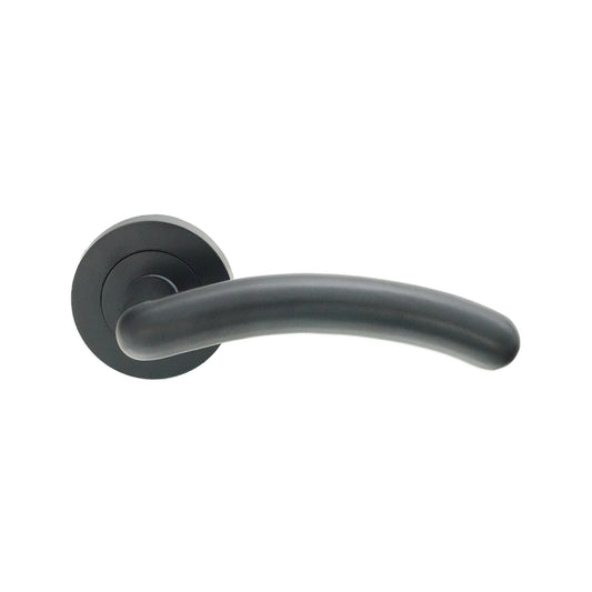 Taurus Lever Door Handle Gunmetal Grey