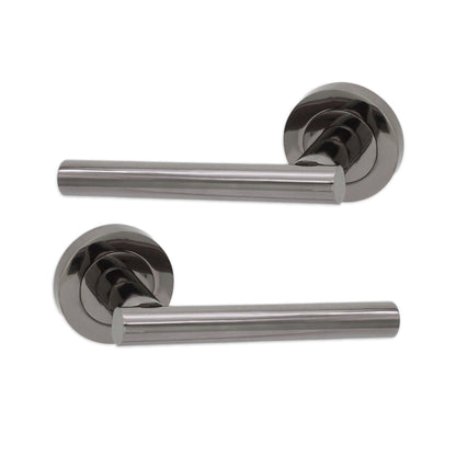Jura Lever Door Handle Black Nickel
