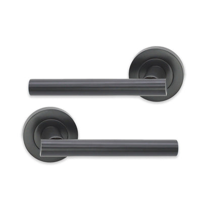 Jura Lever Door Handle Gunmetal Grey