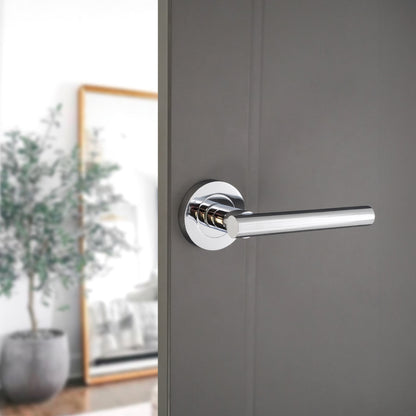 Jura Lever Door Handle Polished Chrome