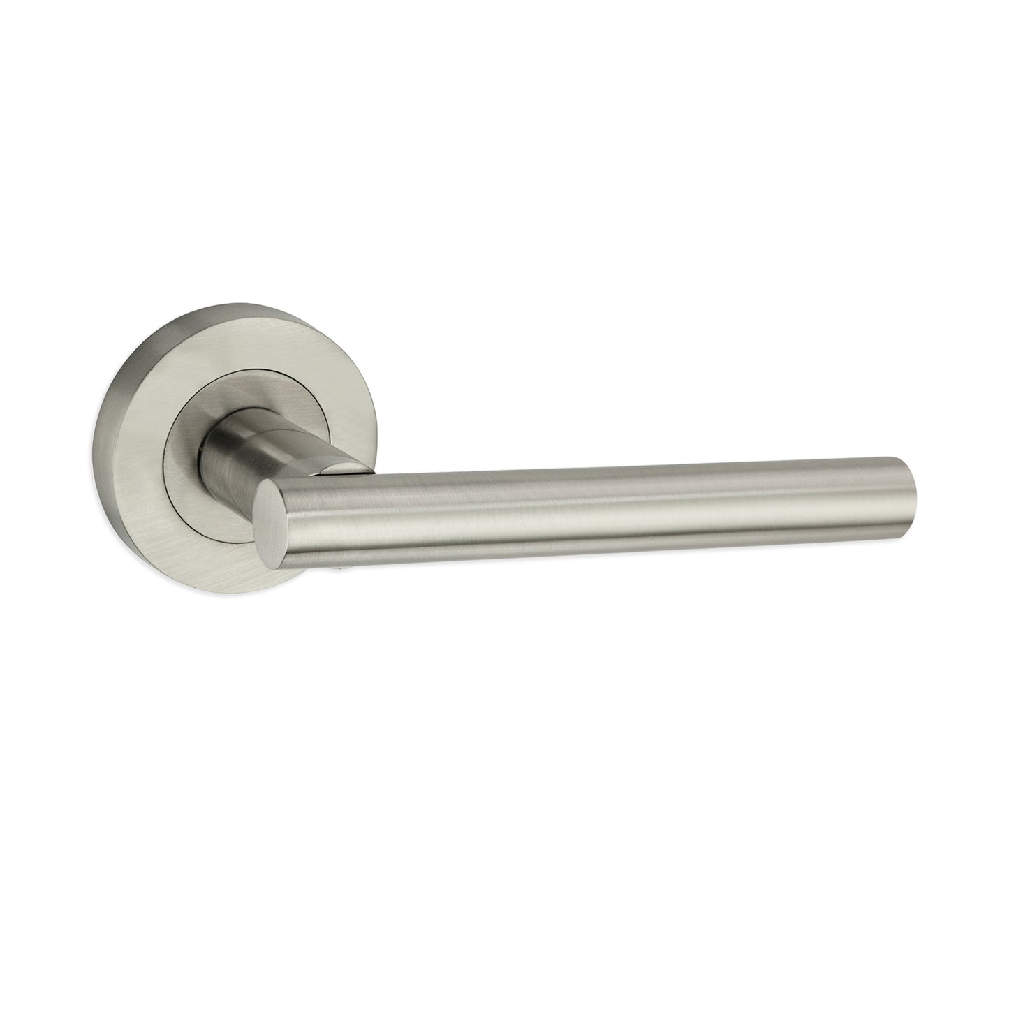 Jura Lever Door Handle Satin Nickel