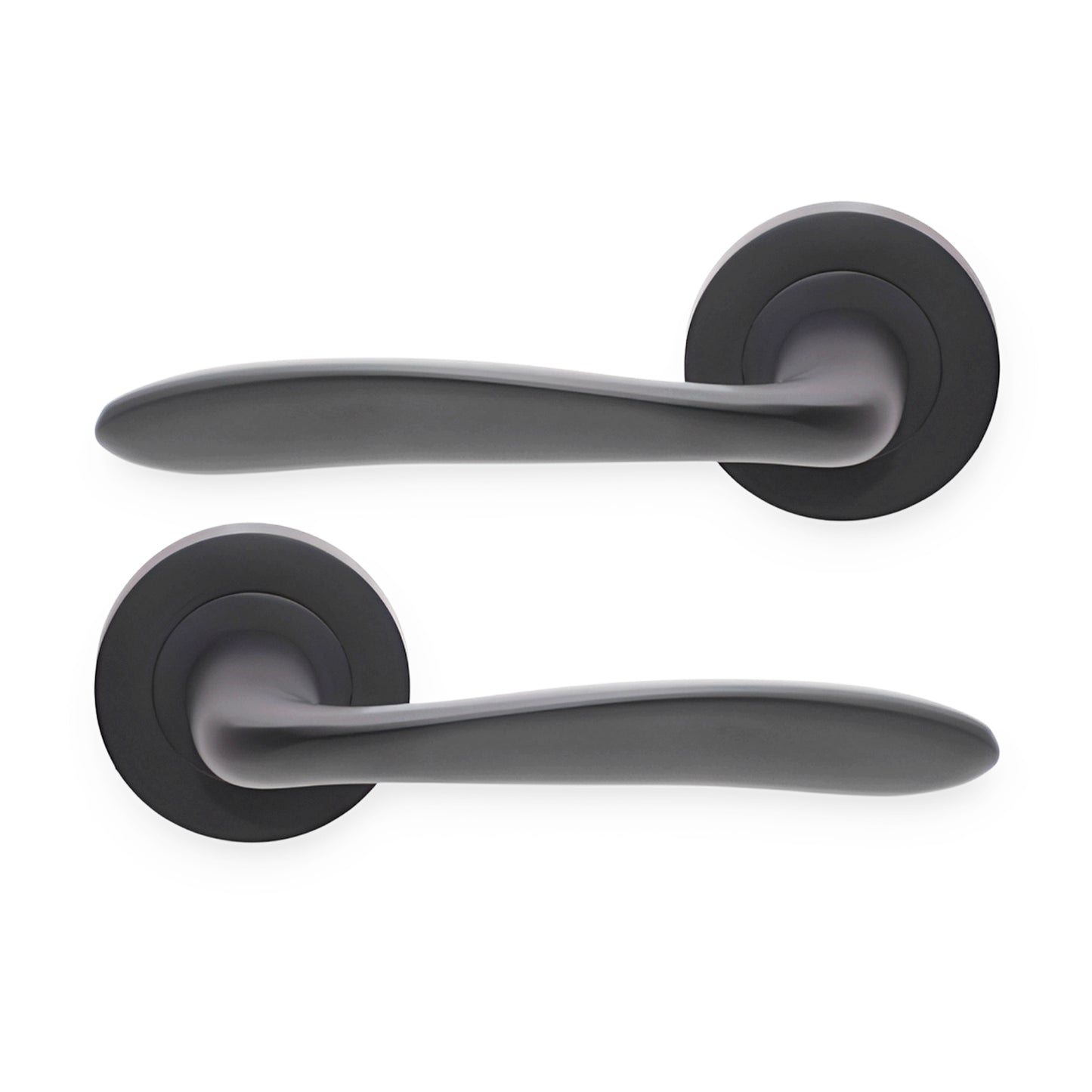 Mars Lever Door Handle Matt Black