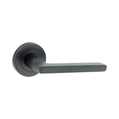 Drox Lever Door Handle Matt Black