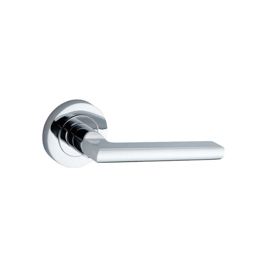 Drox Lever Door Handle Polished Chrome