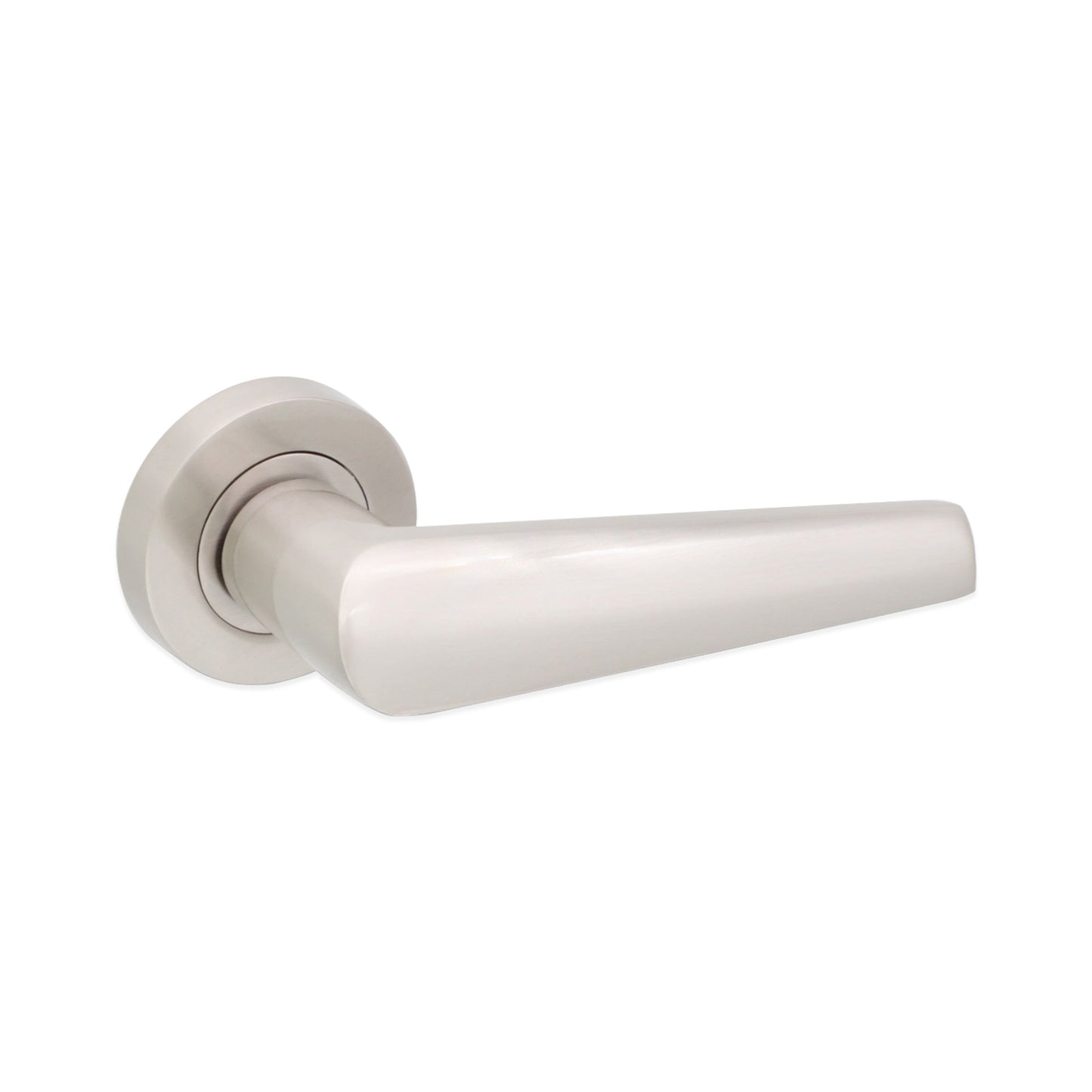 Aero Lever on Rose Satin Nickel