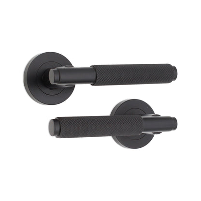 Connaught Lever on Rose Matt Black