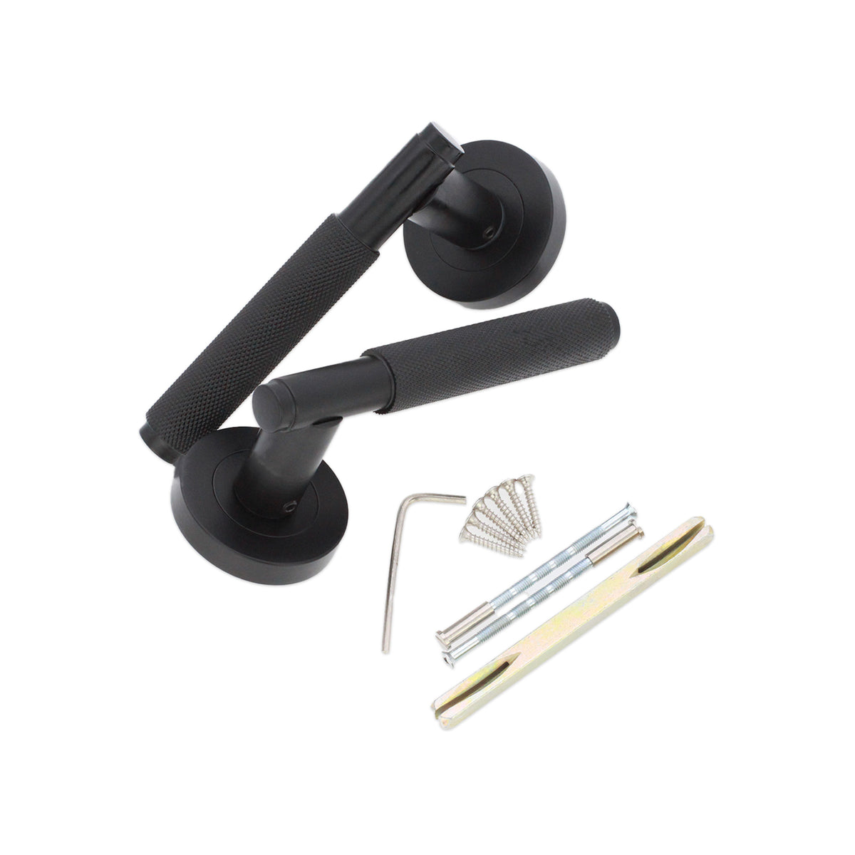 Connaught Lever on Rose Matt Black