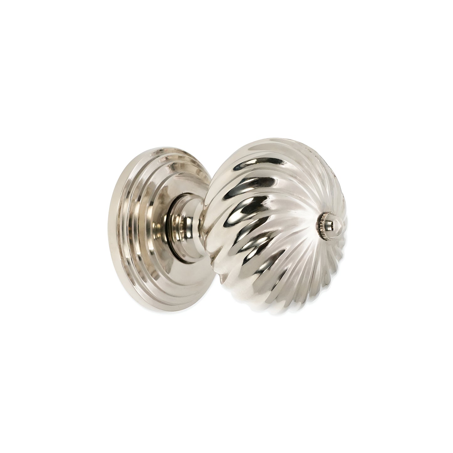 Burcot Mortice Door Knob Polished Nickel
