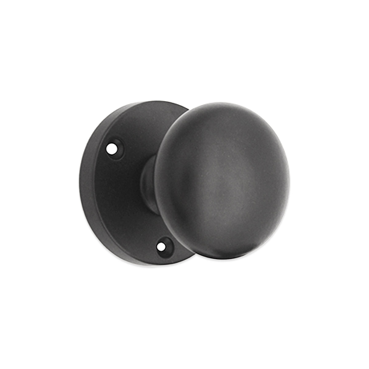 Victorian Door Knob Matt Black