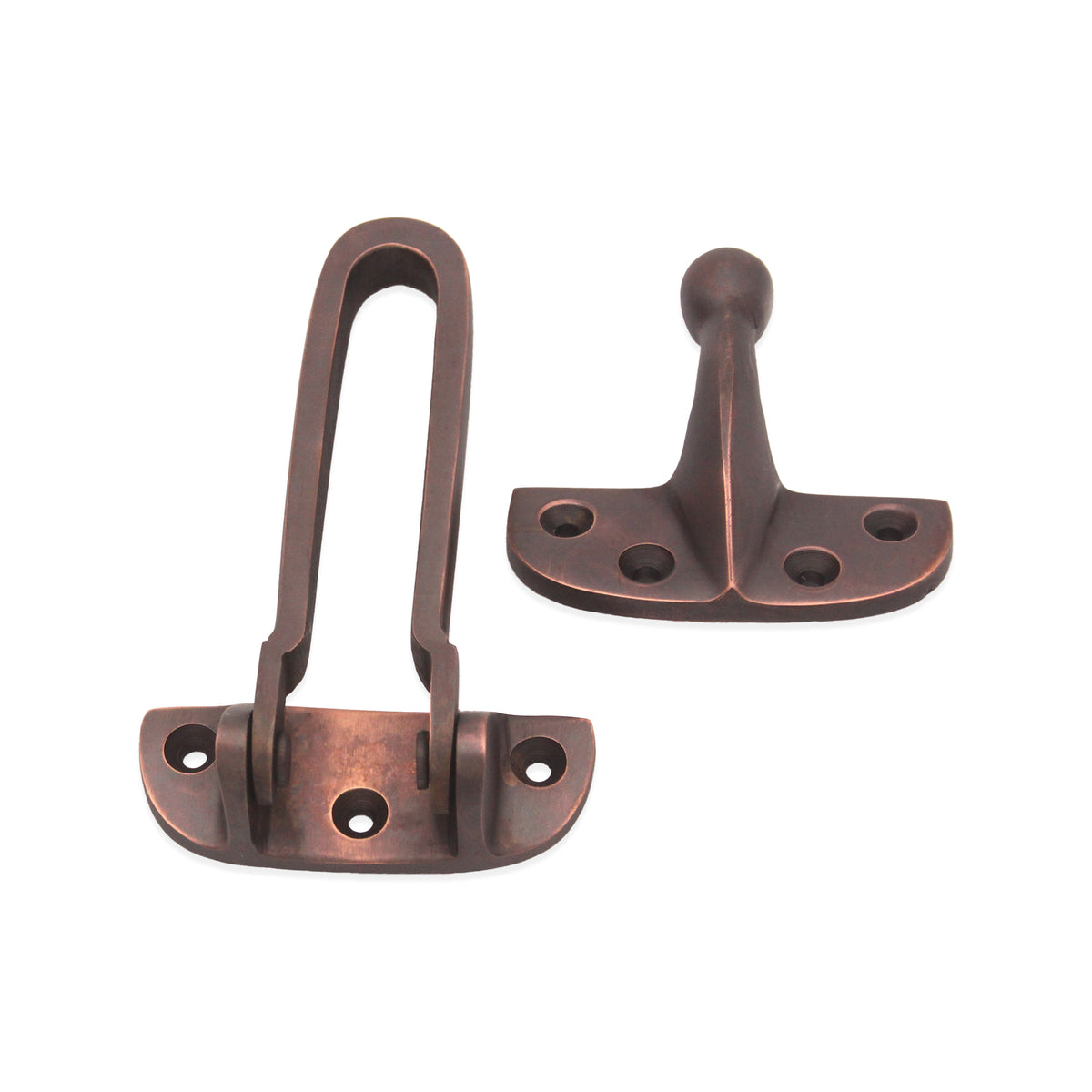 Brass Door Guard 105mm Aged Bronze