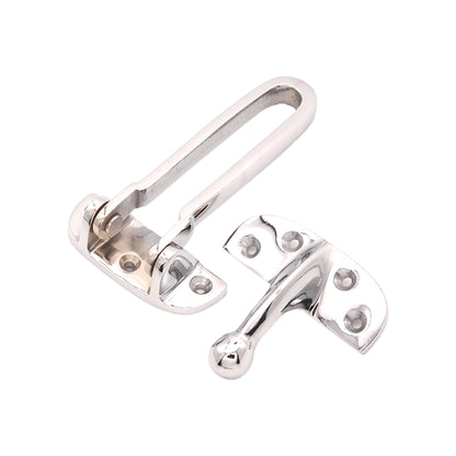 Brass Door Guard 105mm Polished Chrome