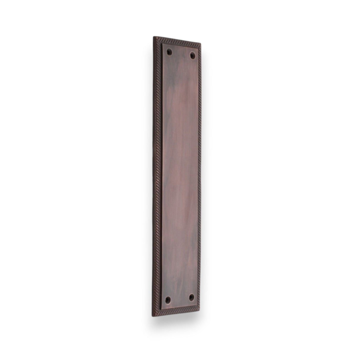 Georgian Finger Plate 300mm Aged Bronze