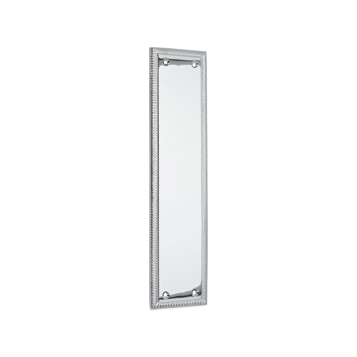 Georgian Finger Plate 300mm Polished Chrome