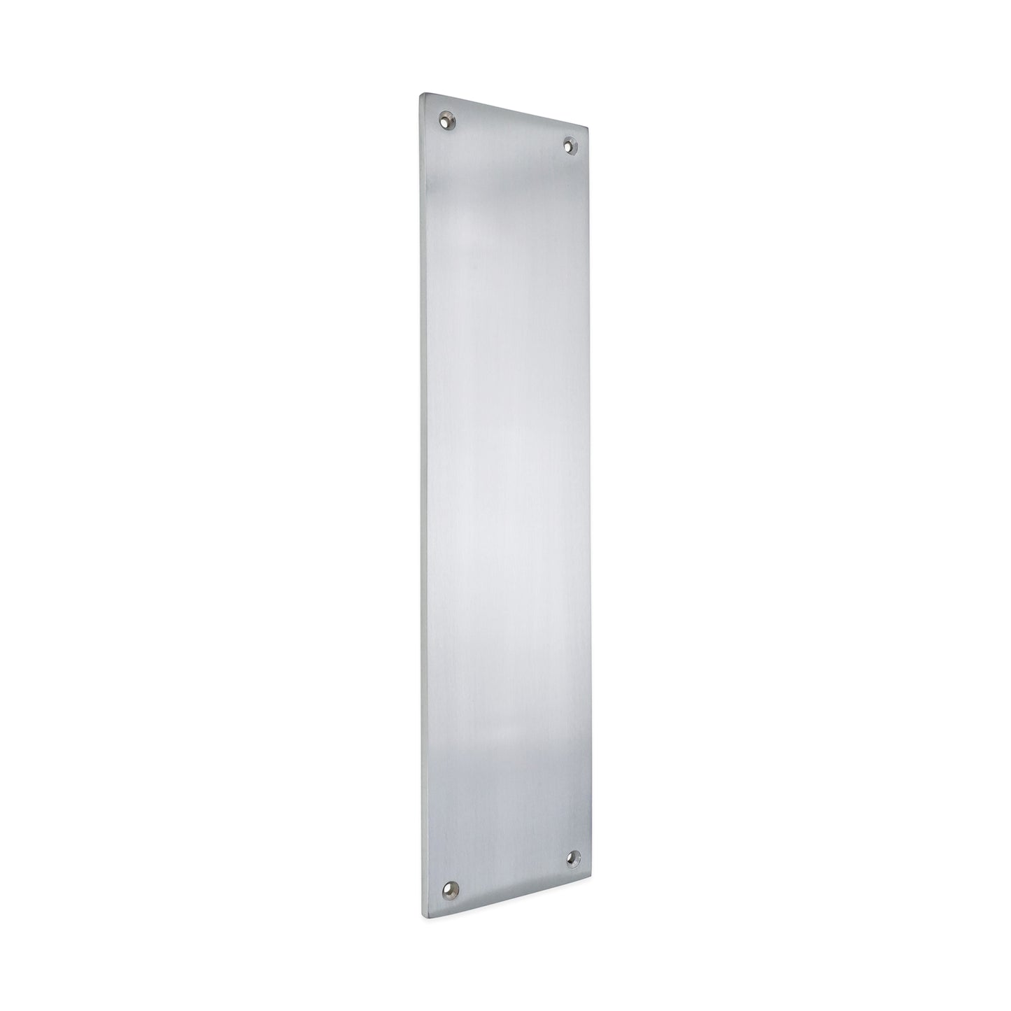 Victorian Finger Plate 300mm Satin Chrome