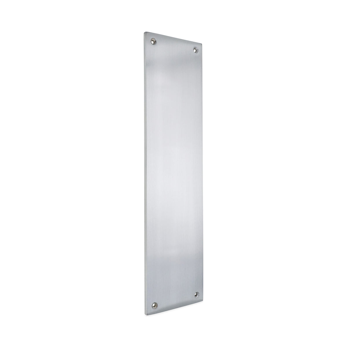 Victorian Finger Plate 300mm Satin Chrome