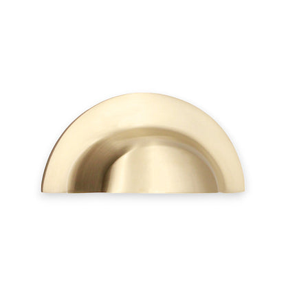 Slim Cup Handle Large Satin Brass