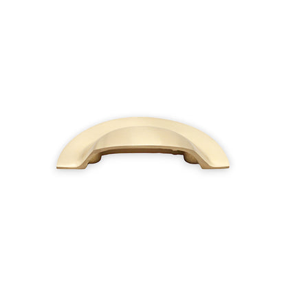 Slim Cup Handle Large Satin Brass