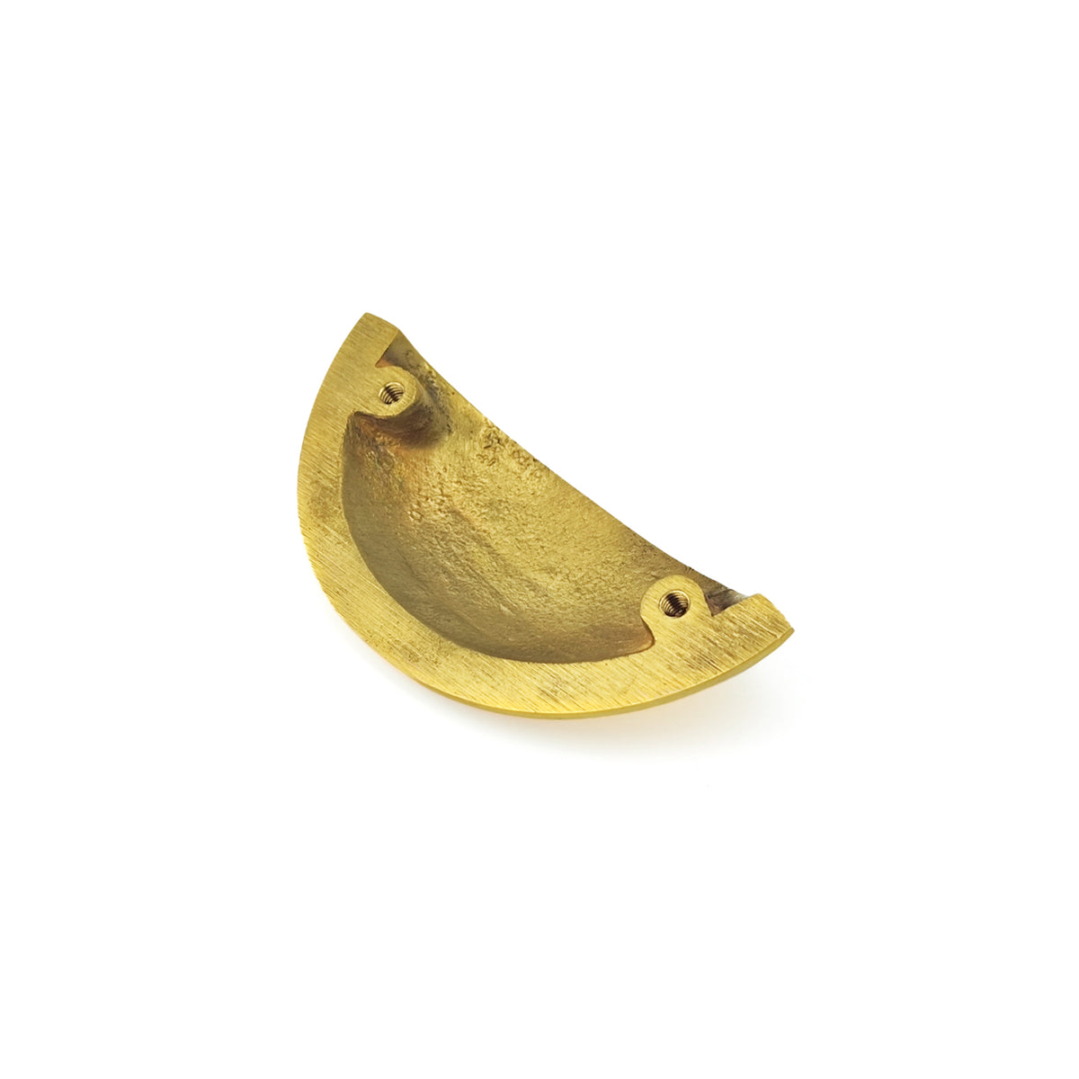 Slim Cup Handle Small Polished Brass Unlacquered