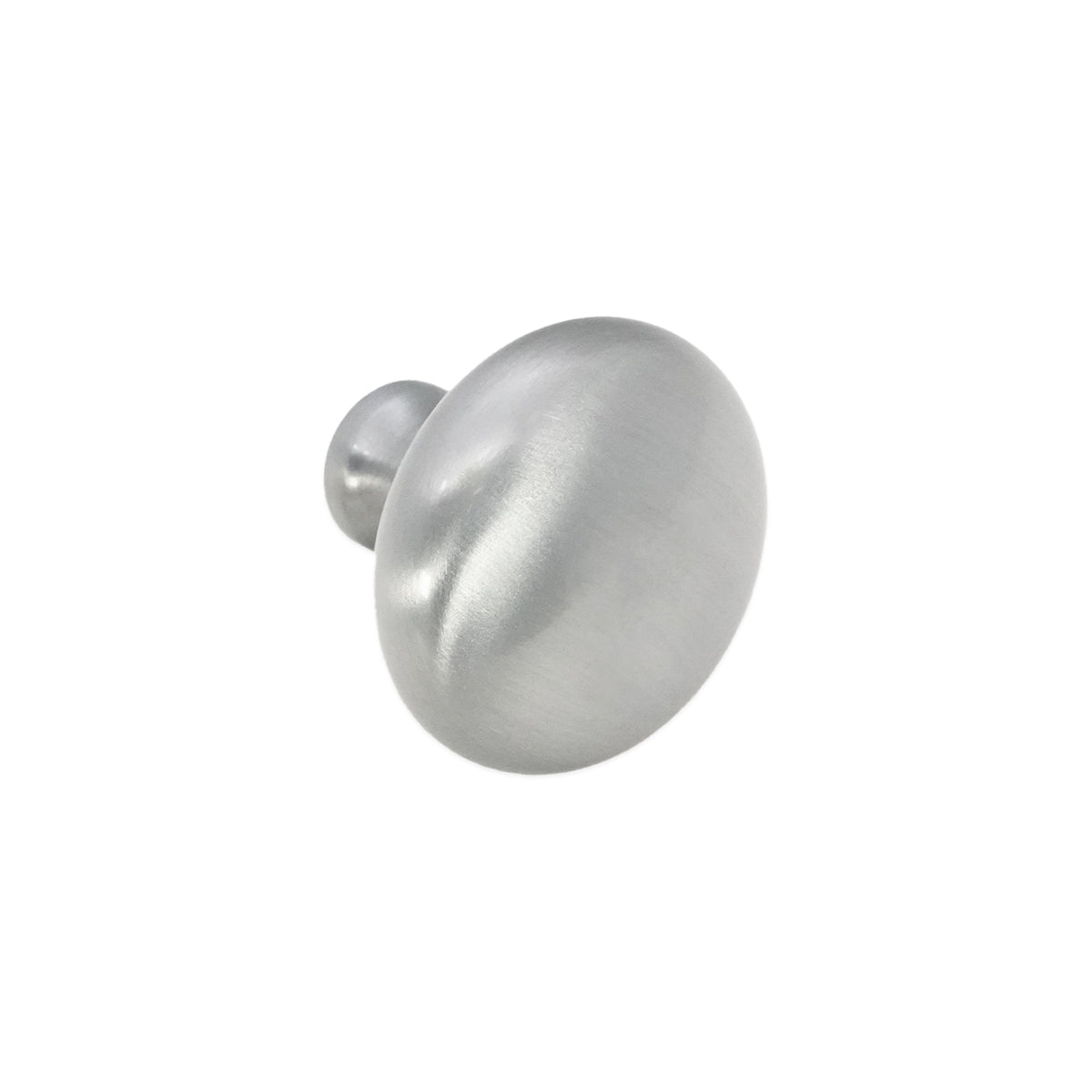 Mushroom 38mm Cupboard Knob Satin Chrome