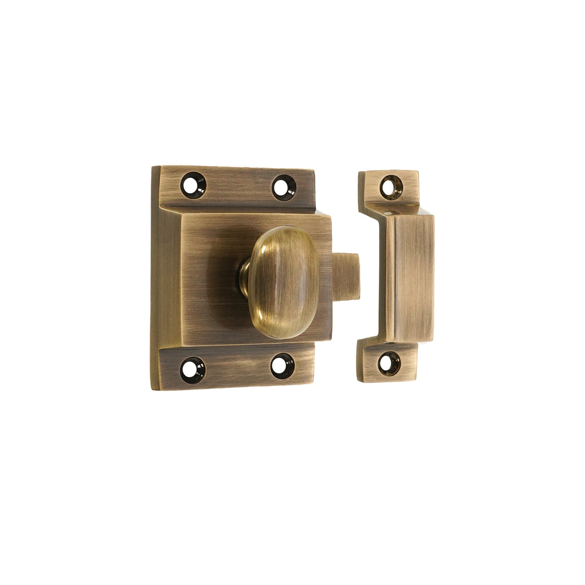 Cupboard Catch Antique Brass
