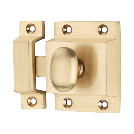 Cupboard Catch Satin Brass