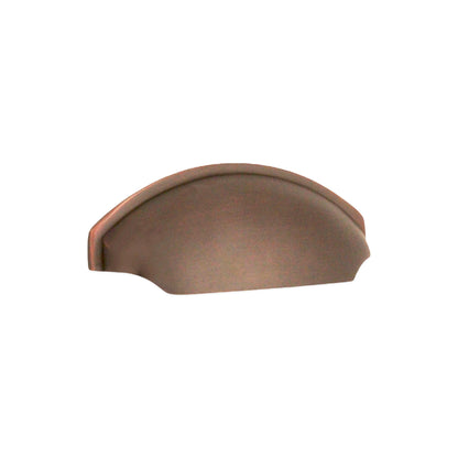 Tulip Cup Drawer Pull Aged Bronze