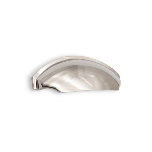 Tulip Cup Drawer Pull Polished Nickel