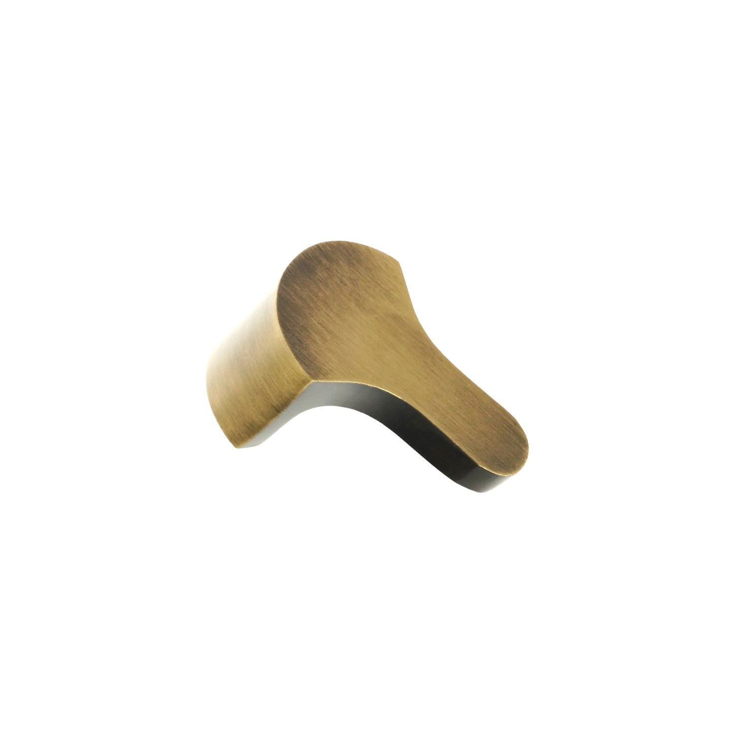Tulip Drop Pull Antique Brass