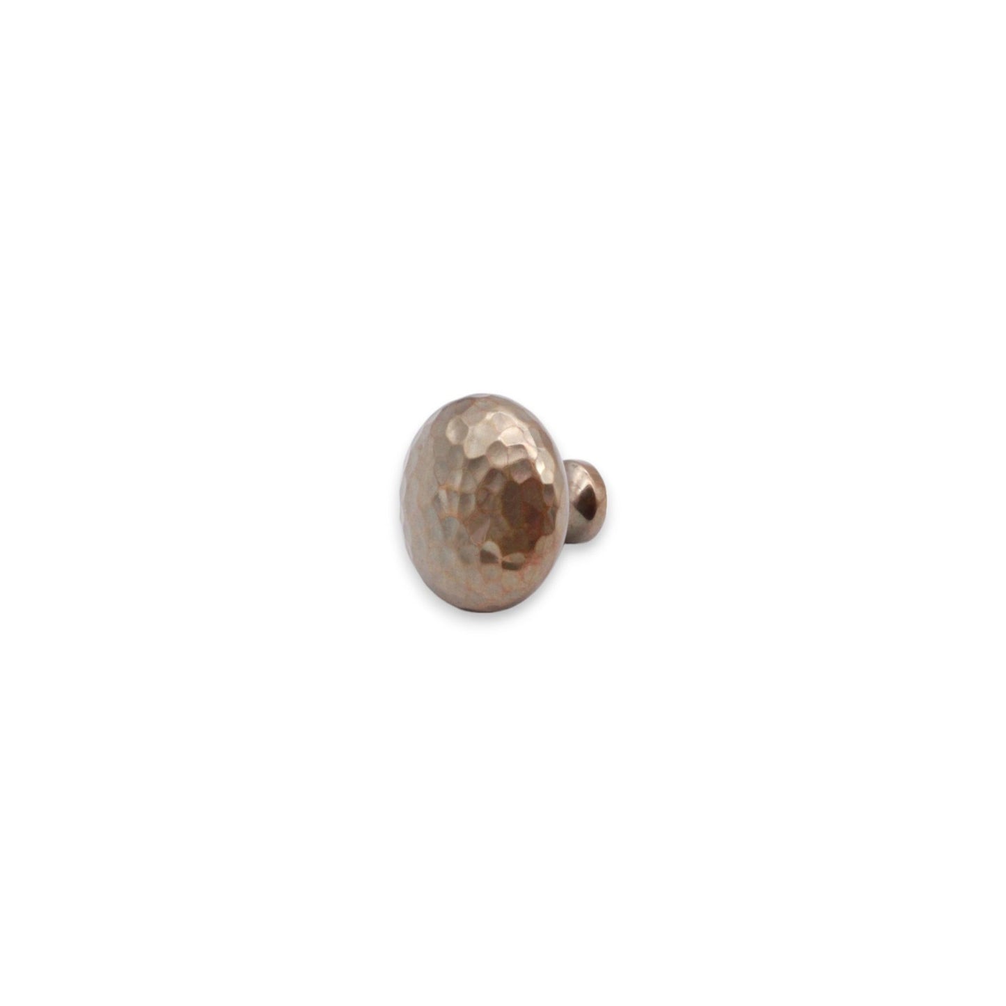 Hammered Mushroom 38mm Cupboard Knob Antique