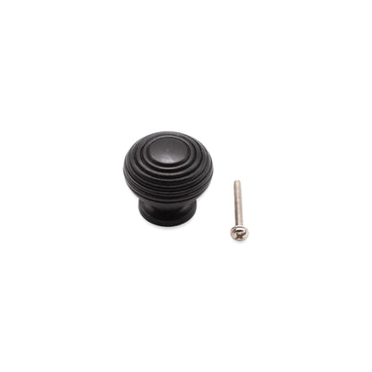 Ebonised Beehive Small Cupboard Knob